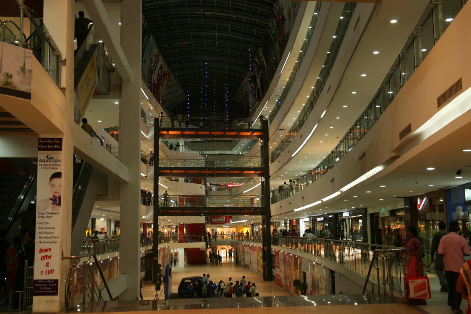 Inside view of Brookfield Mall