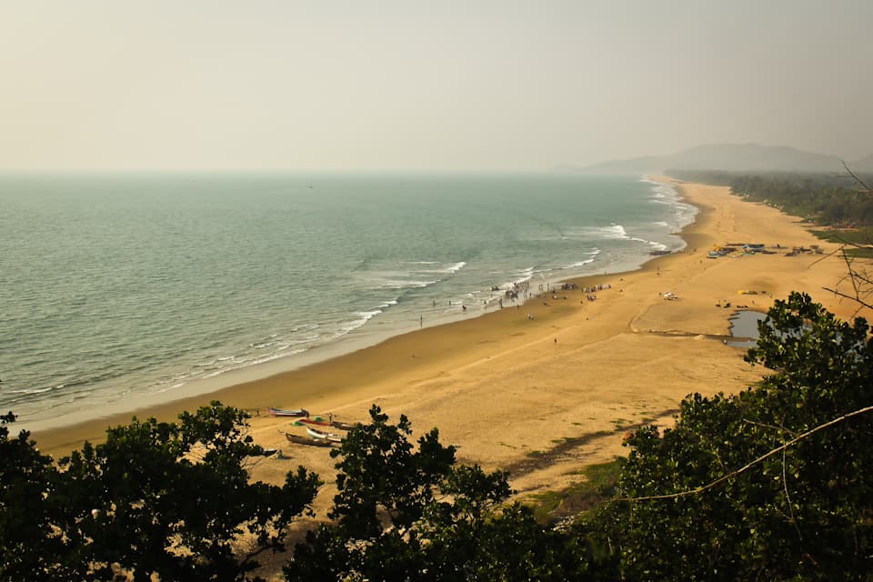 Drone view of Paradise Beach