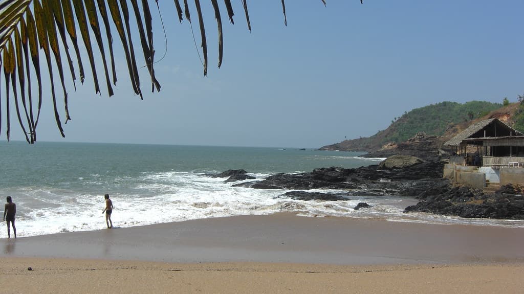 View of Paradise Beach from shore