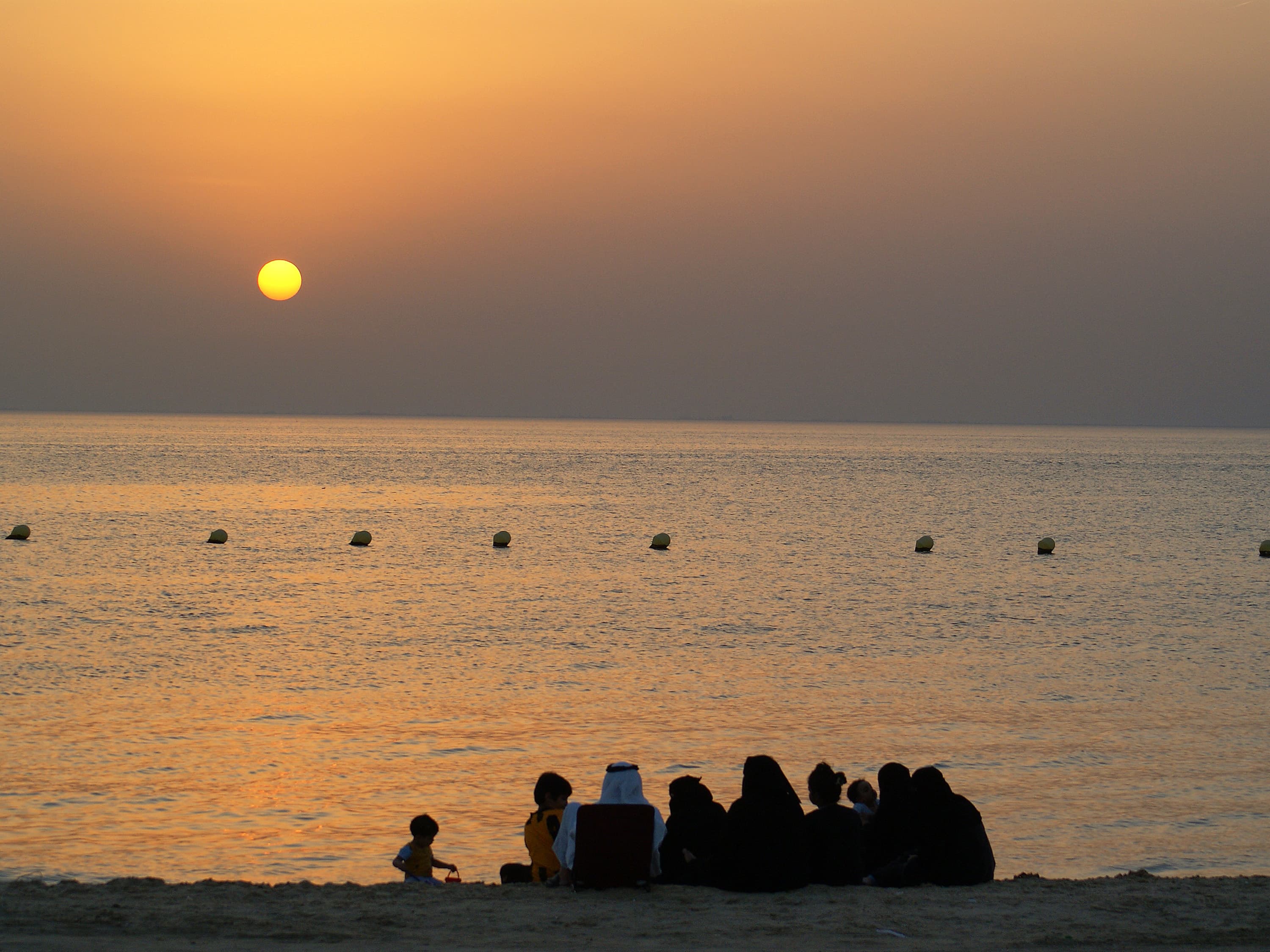 Sunrise view from Half moon Beach