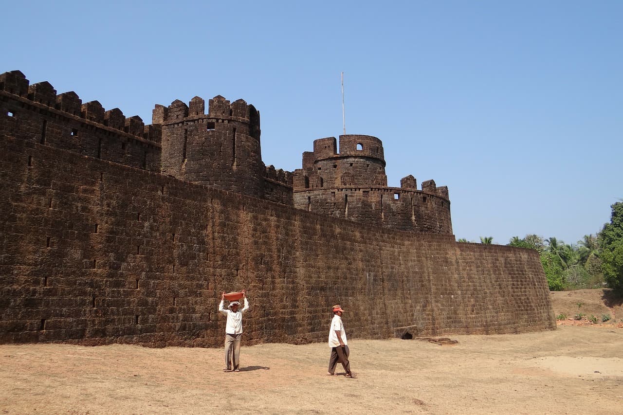 Summer season view of Mirjan Fort