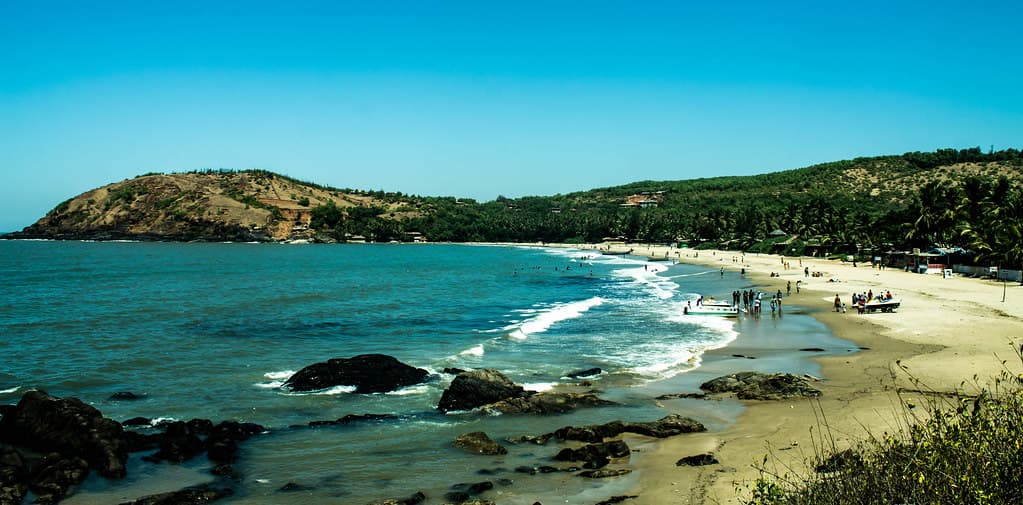 Aerial view of Nirvana Beach