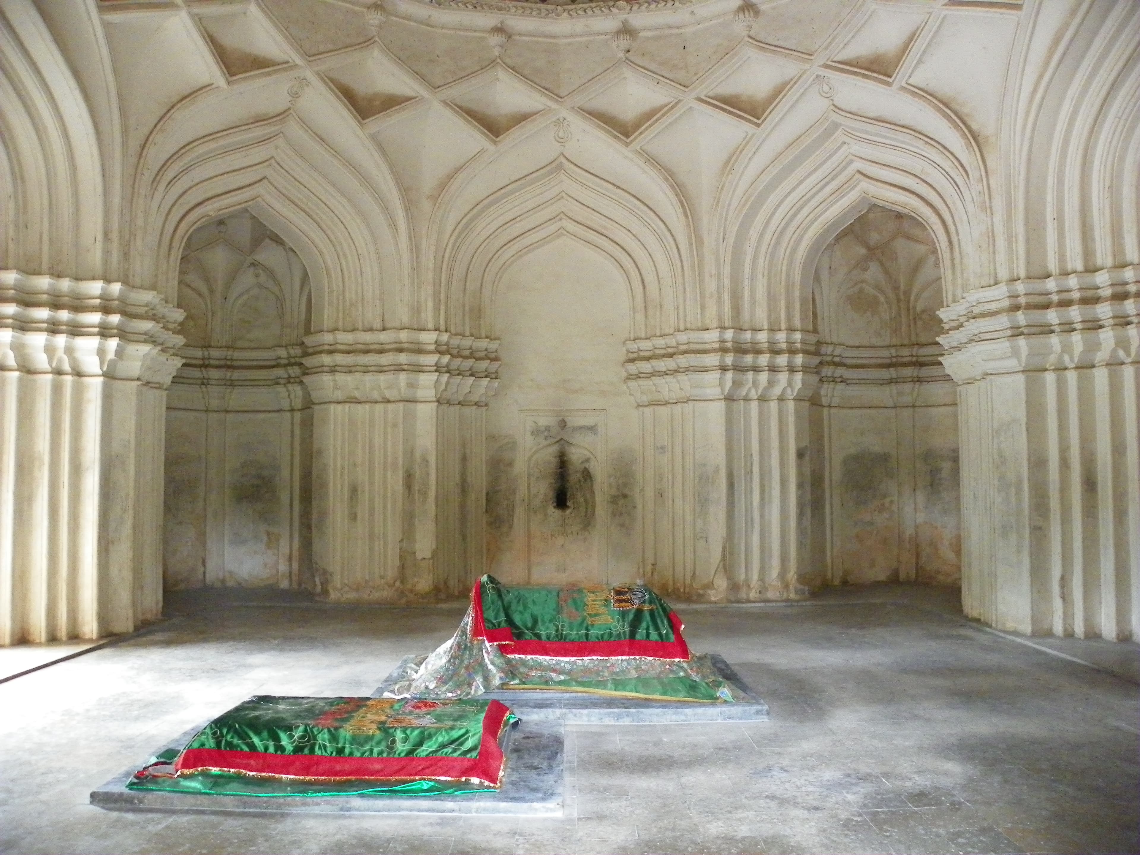 Inside the Qutub Shahi tombs