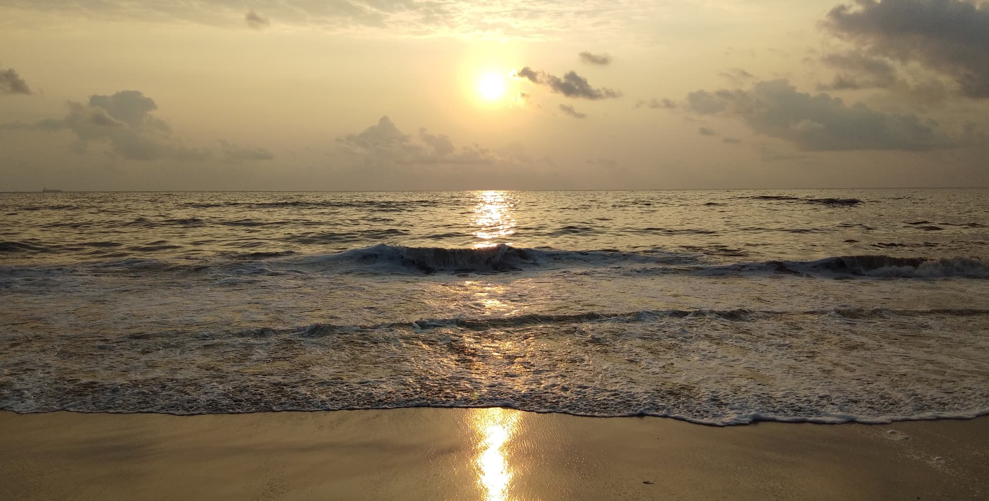 Sunrise view from Marina Beach