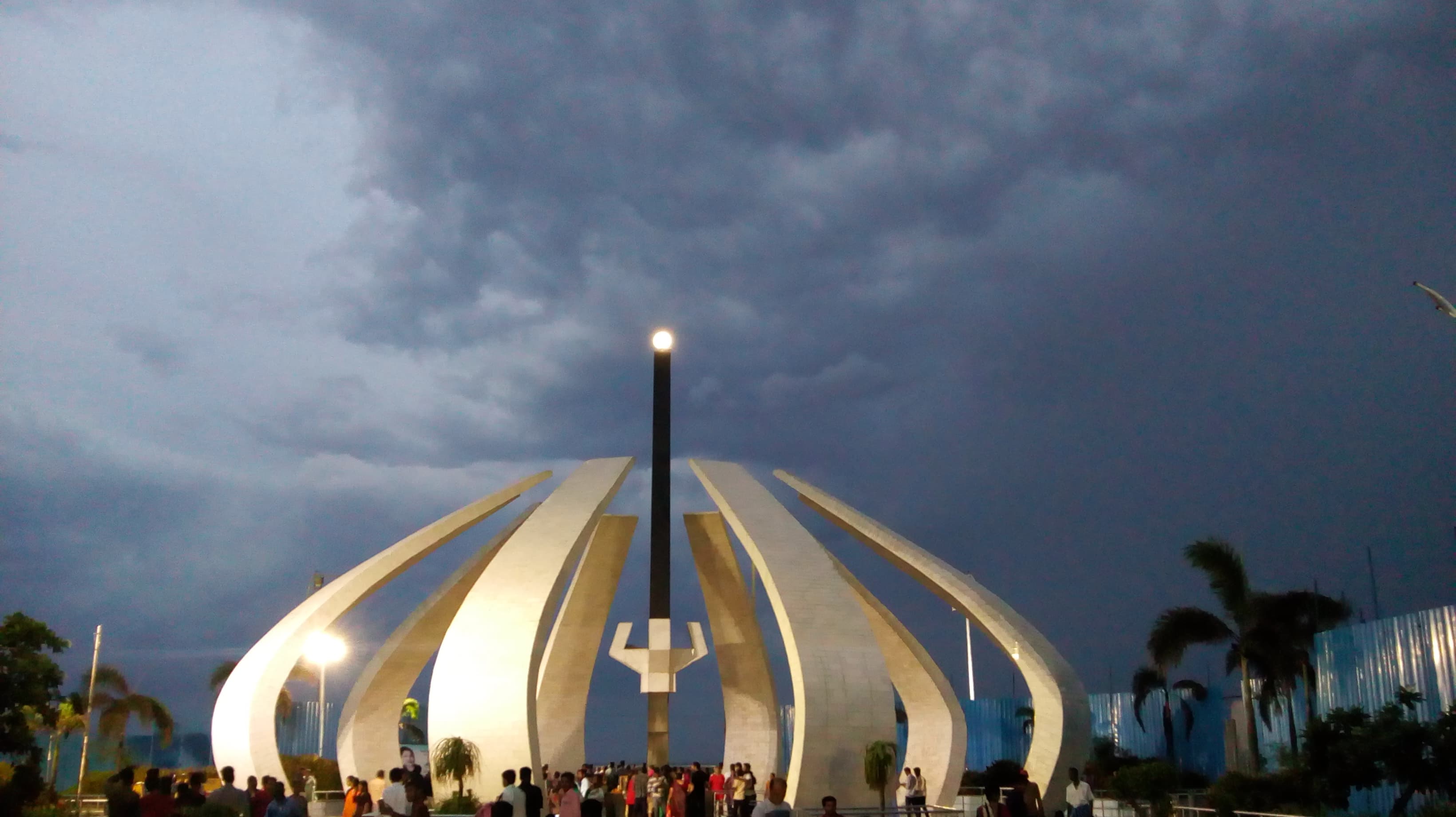 M.G.R memorial in Marina Beach