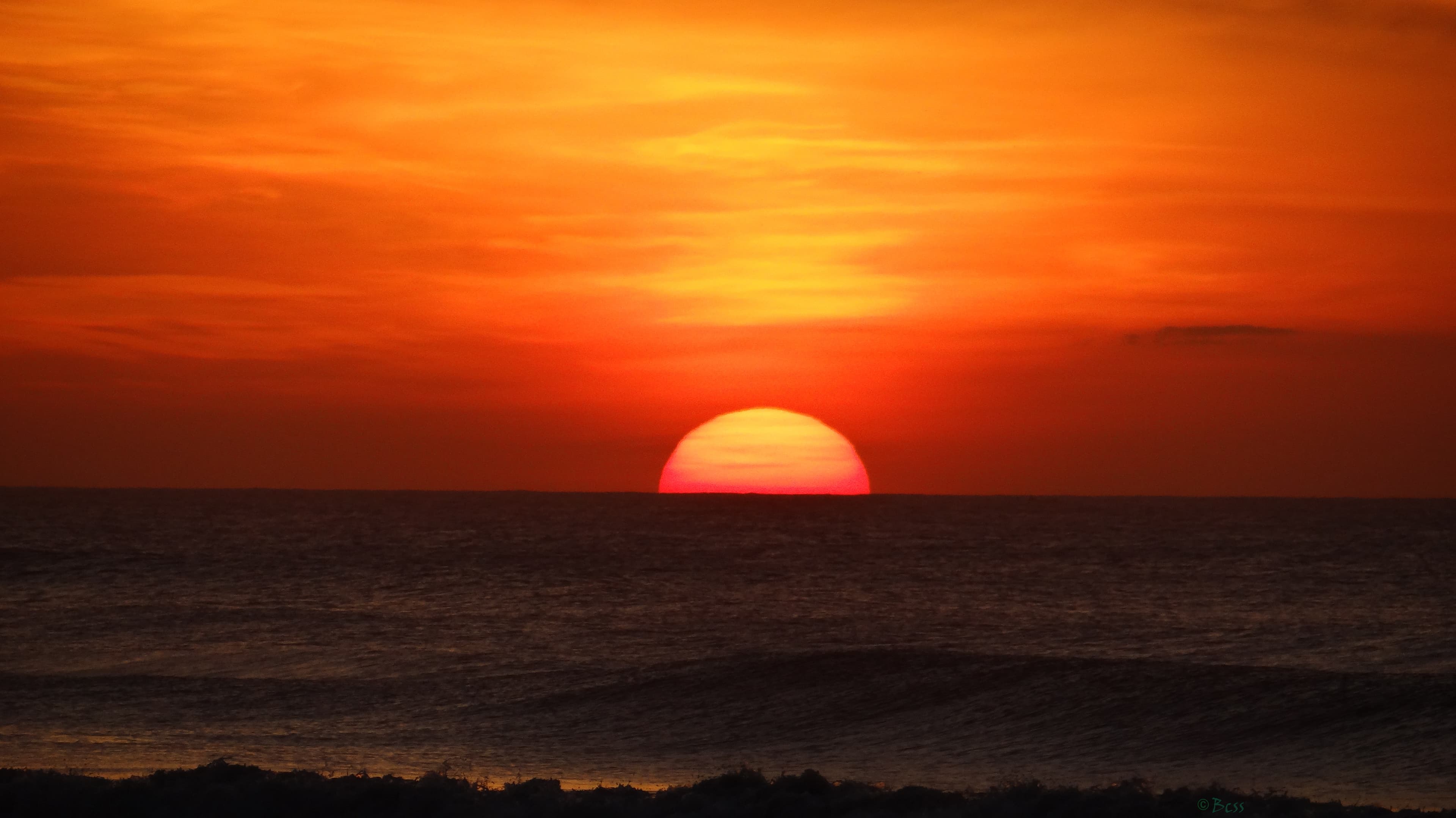 Sunrise view from Elliot's Beach