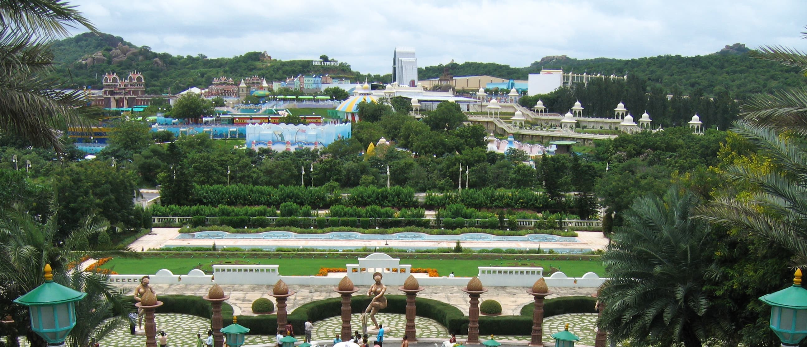 Ramoji Film City drone view