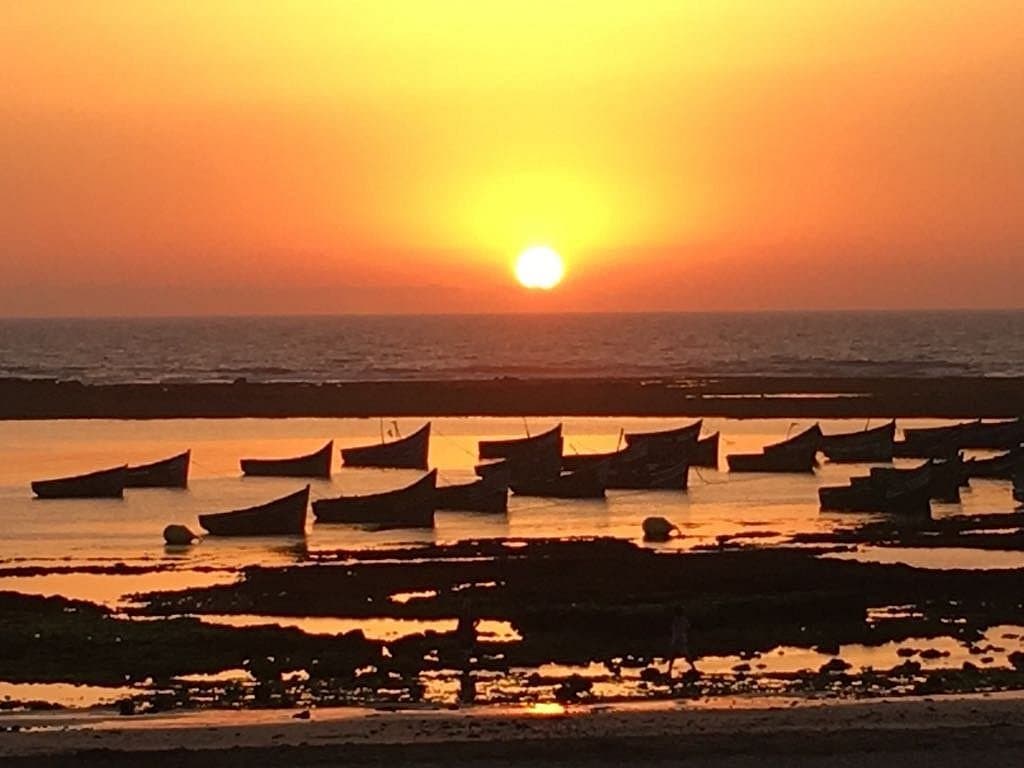 Sunset view from Akkari Beach