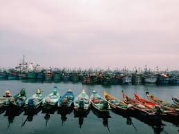 Boat parked in Akkari Beach