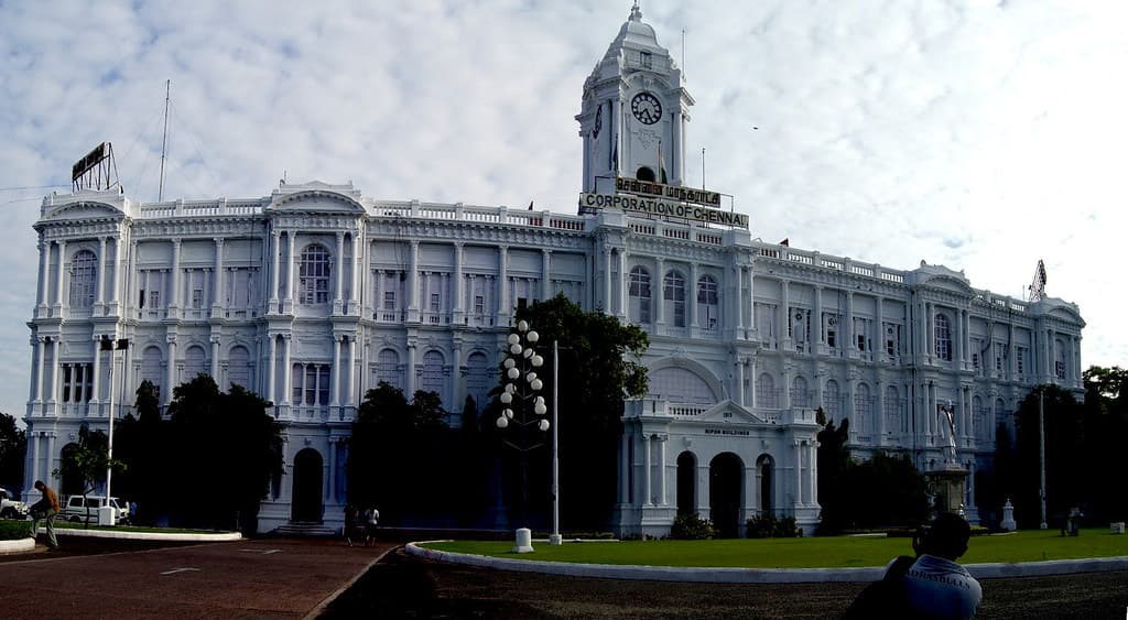 Front view of Ripon Building