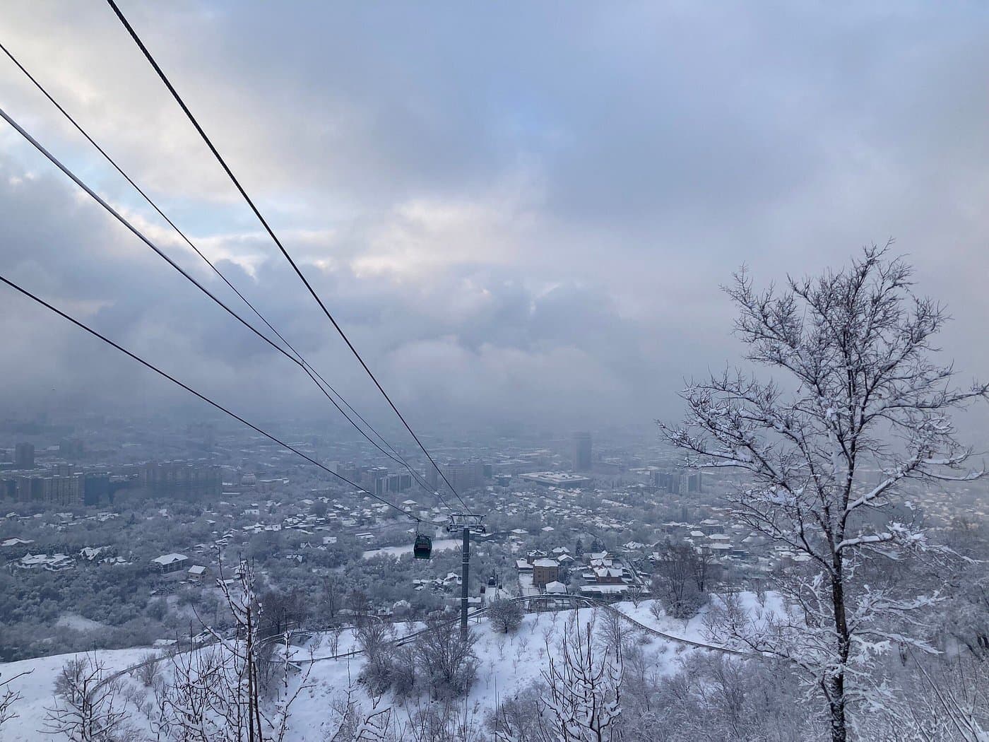 Kok Tobe Hill at Winter