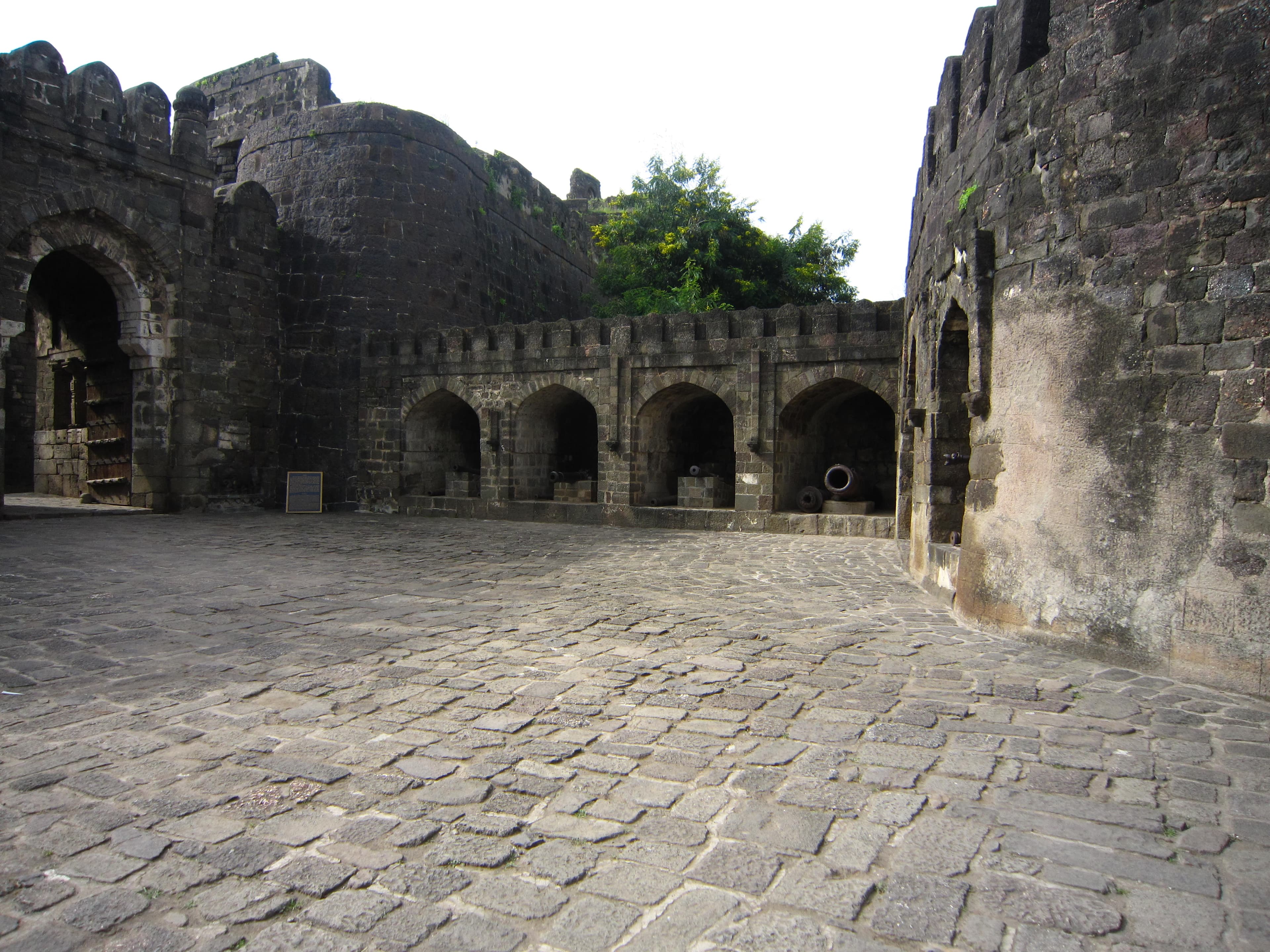 Inside the Daulatabad fort