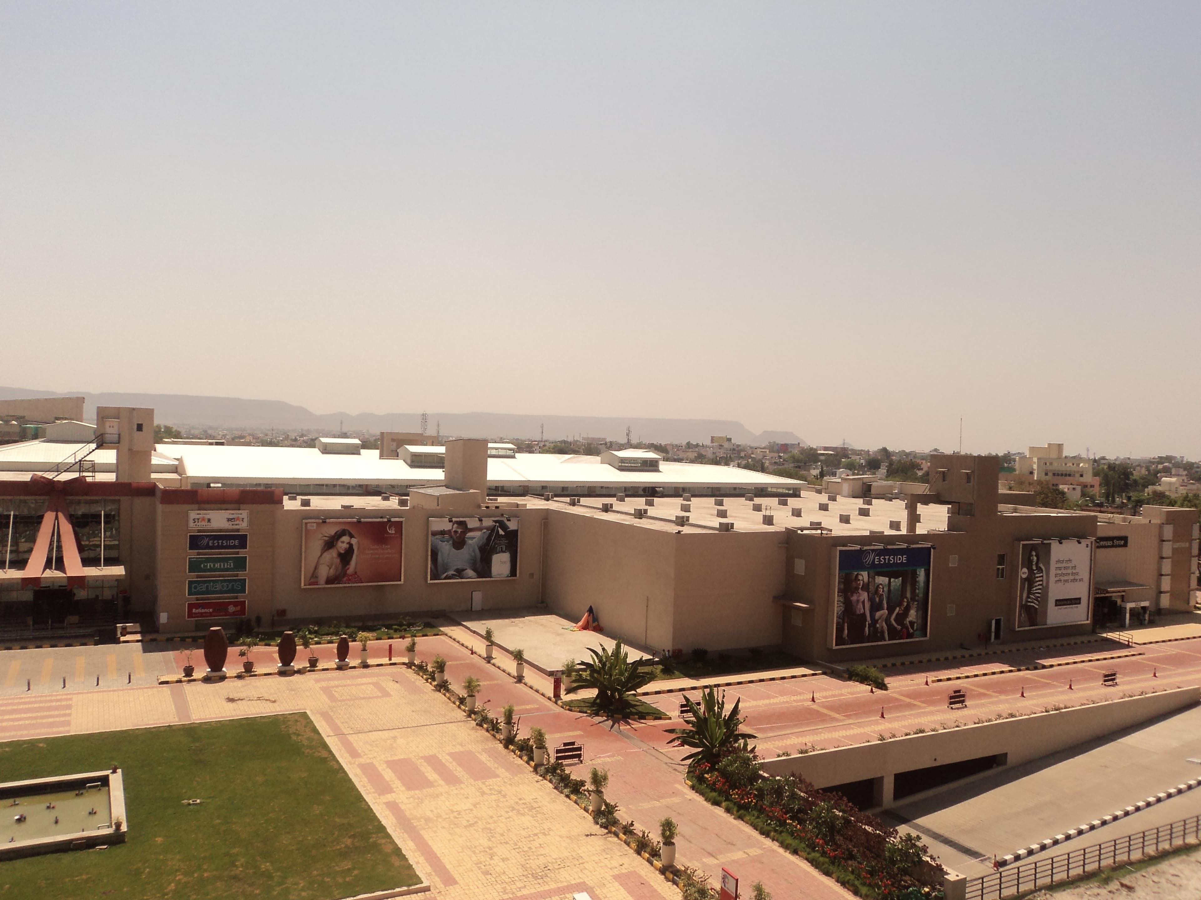 Aerial view of Prozone Mall