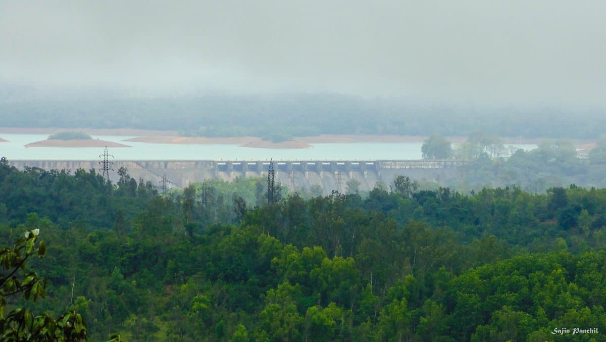 View of Linganamakki Dam