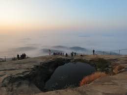 Foggy morning at Kundadri Hills