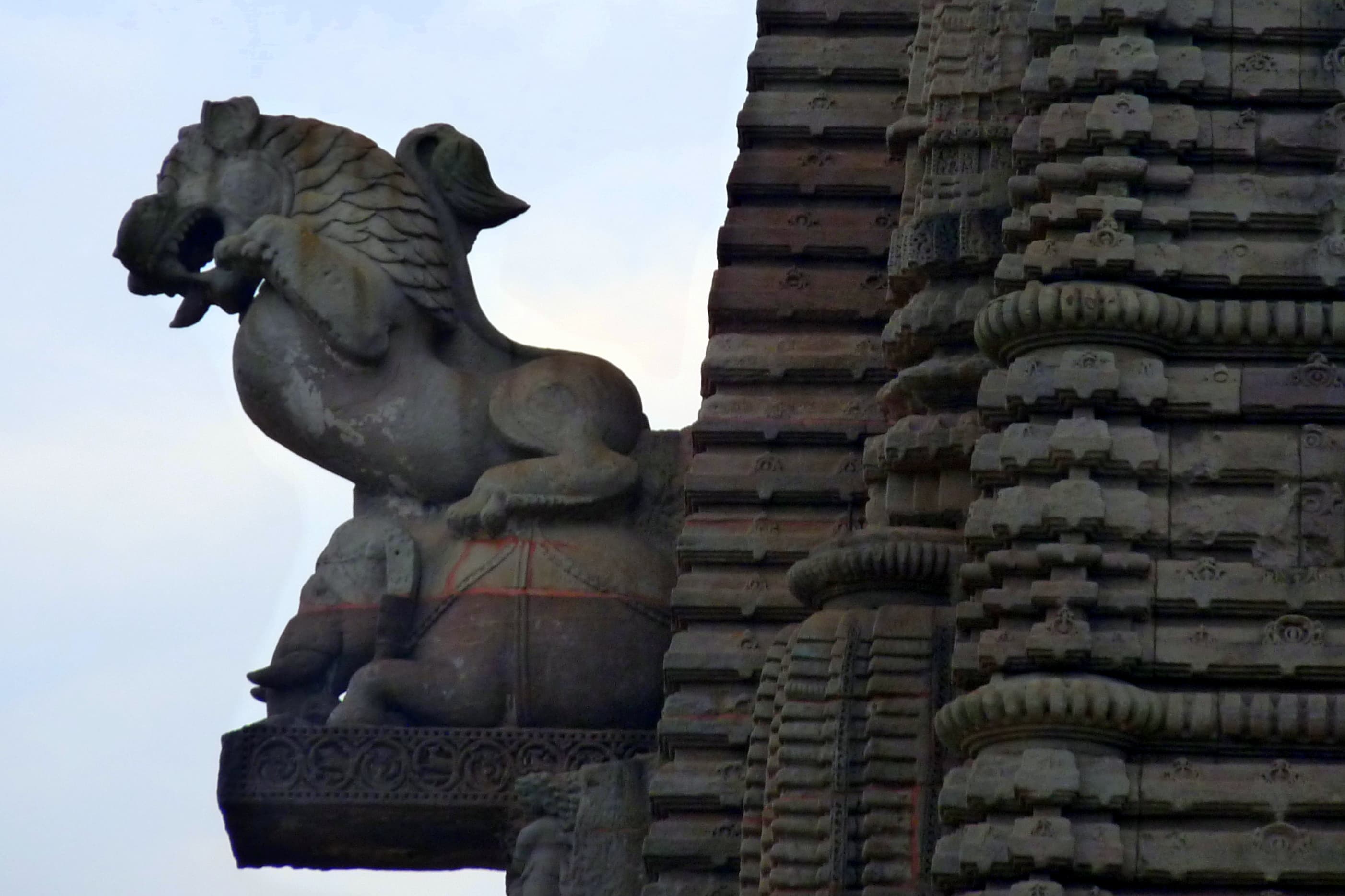 Intrinsic architecture in Lingaraj Temple