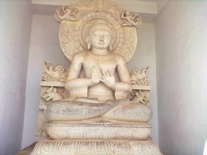 Buddha Statue in Dhauli Shanti Stupa