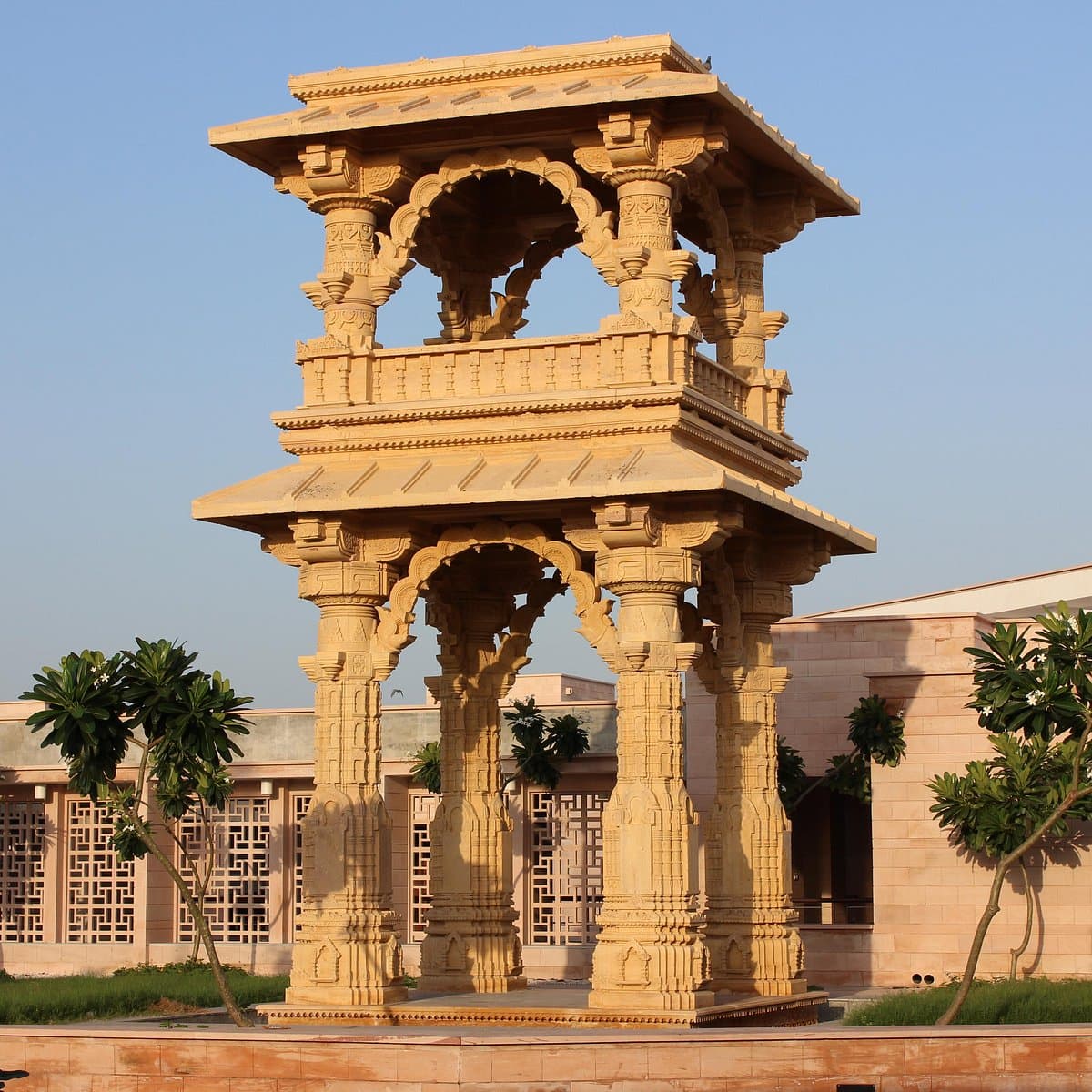 Entrance view of Bindu Sarovara