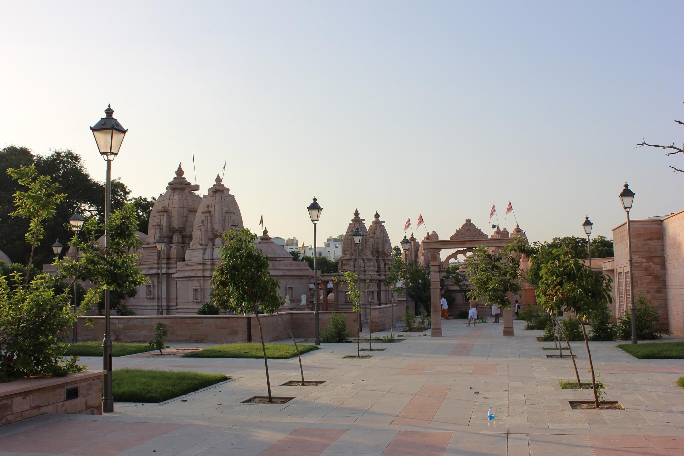 Walk way in Bindu Sarovara