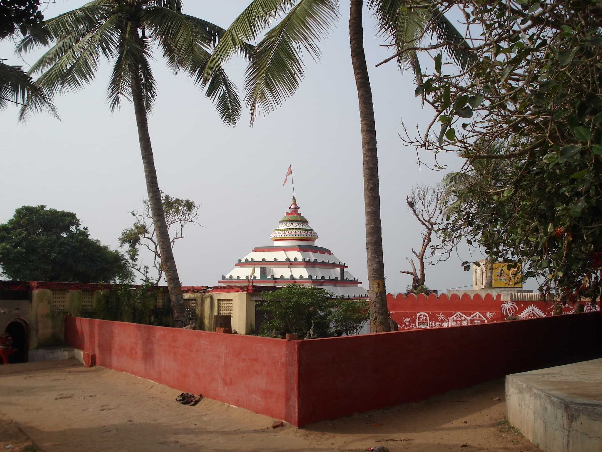 Temple near Ramachandi Beach