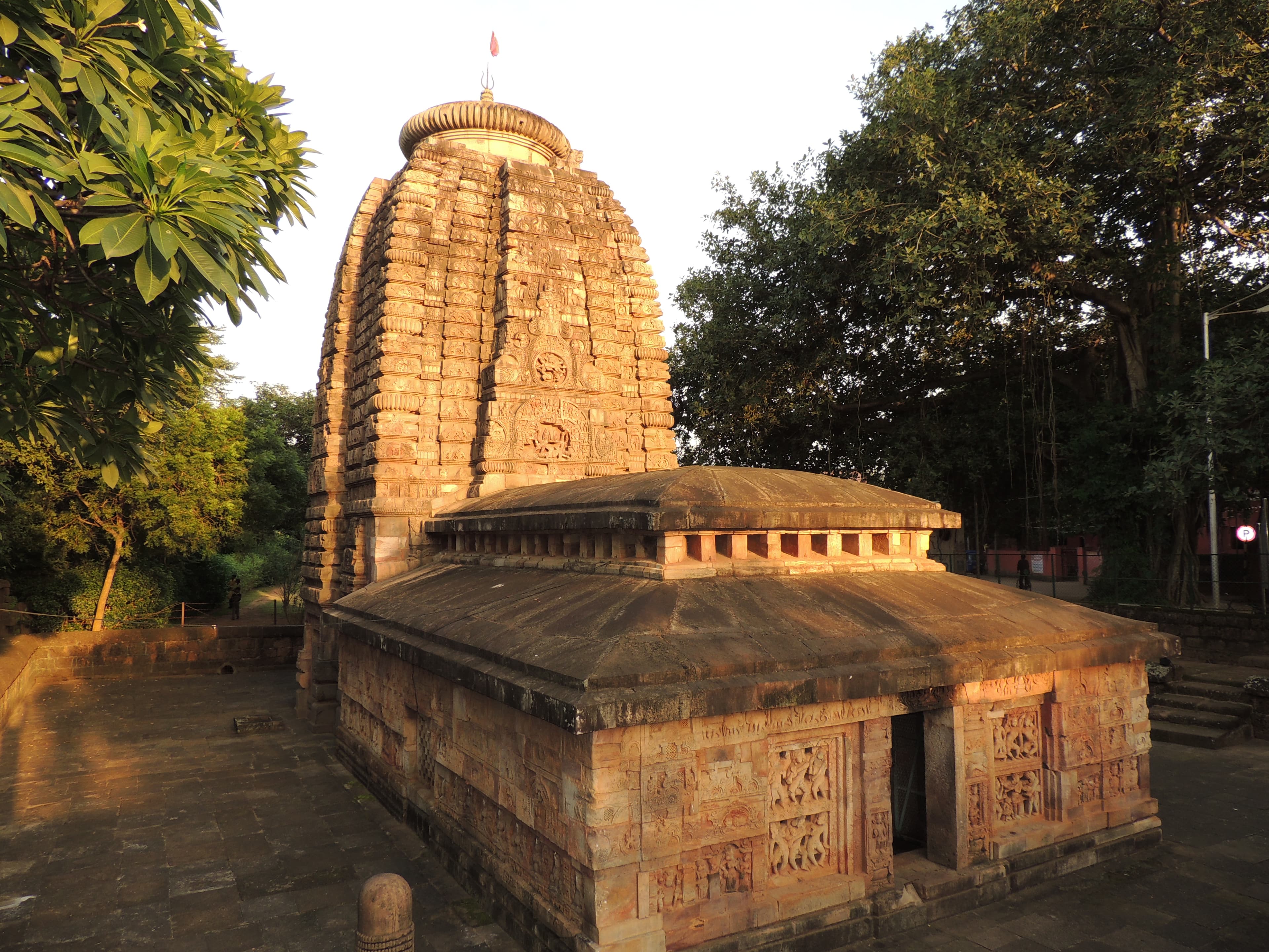 View of Parasurameswara Temple