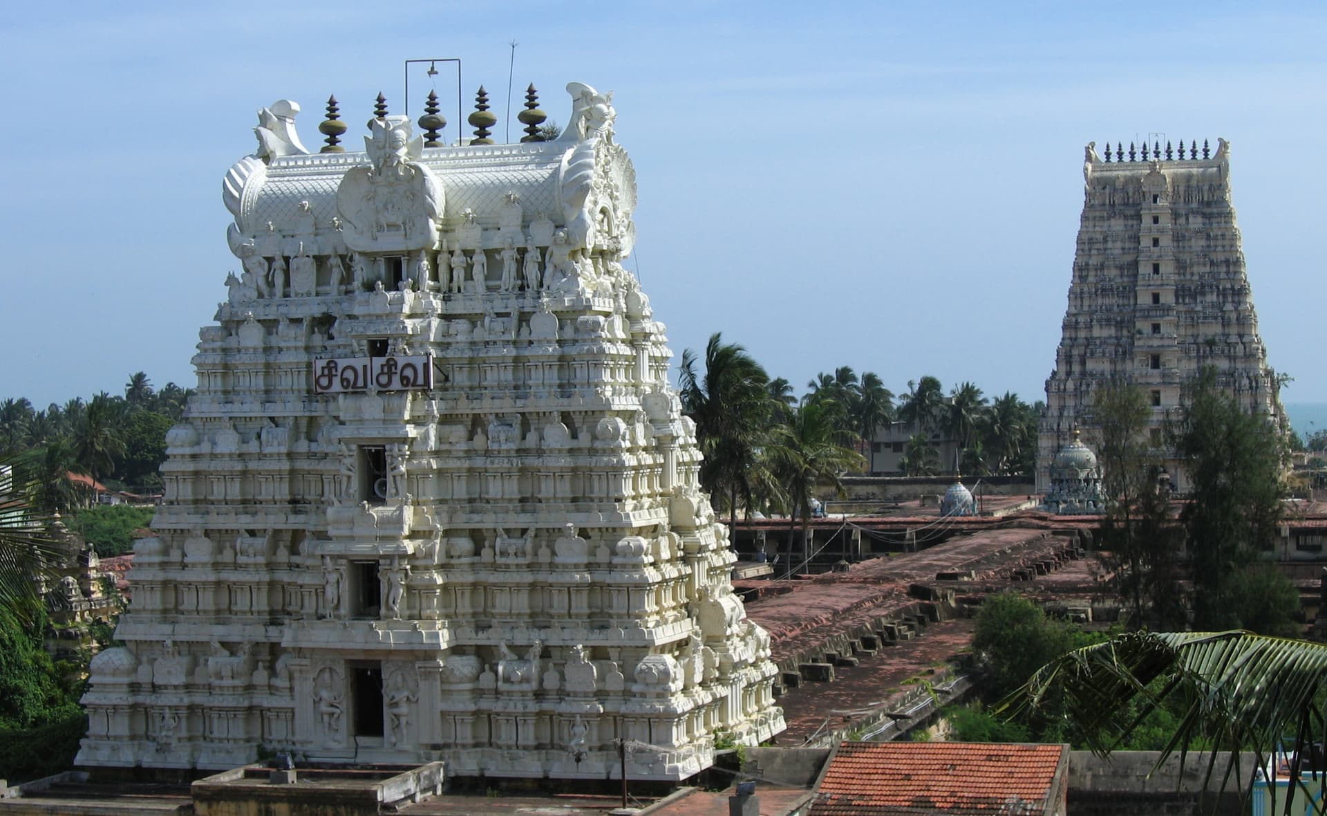 Unique architecture of Rameswaram