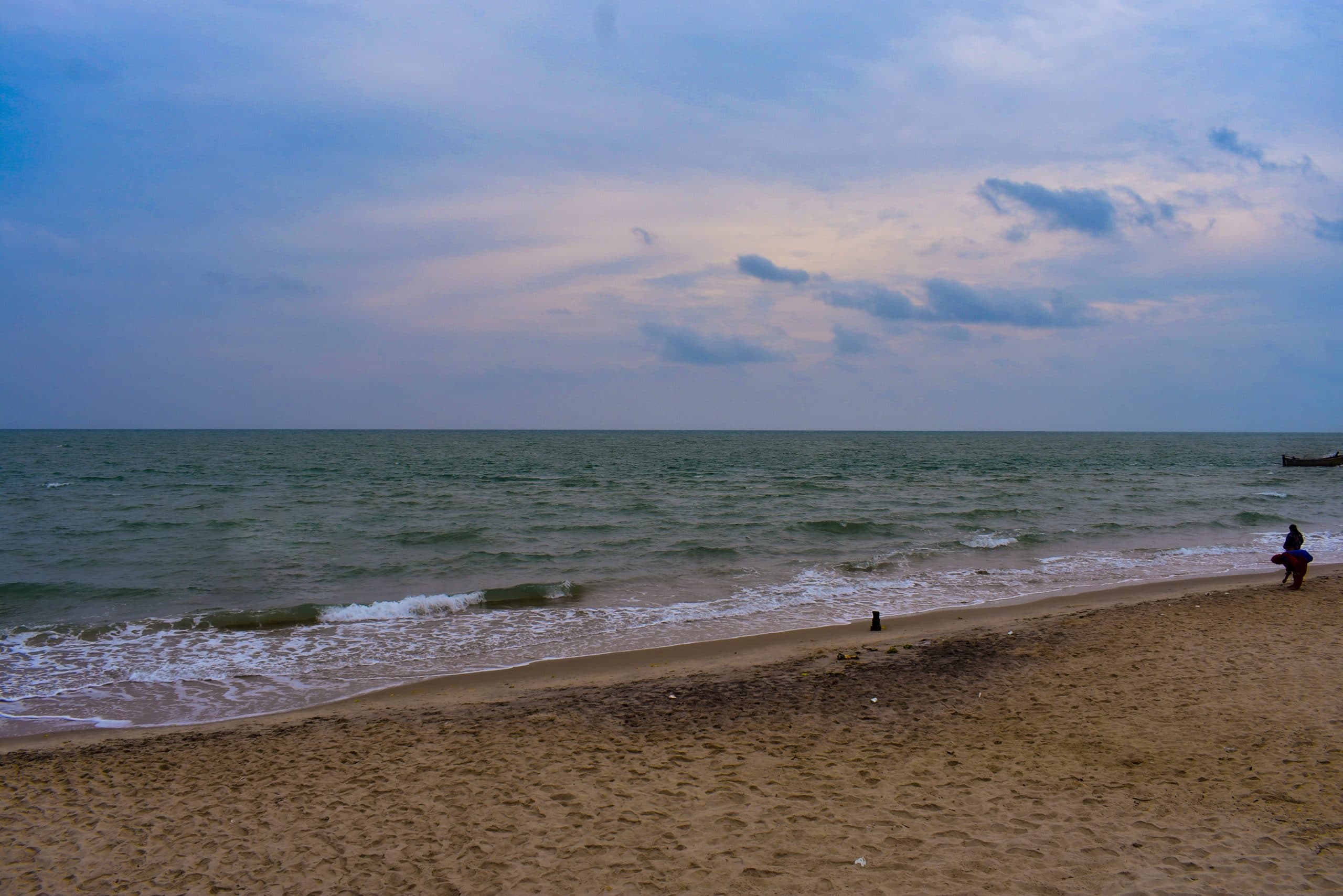 Dhanushkodi's serene coastline