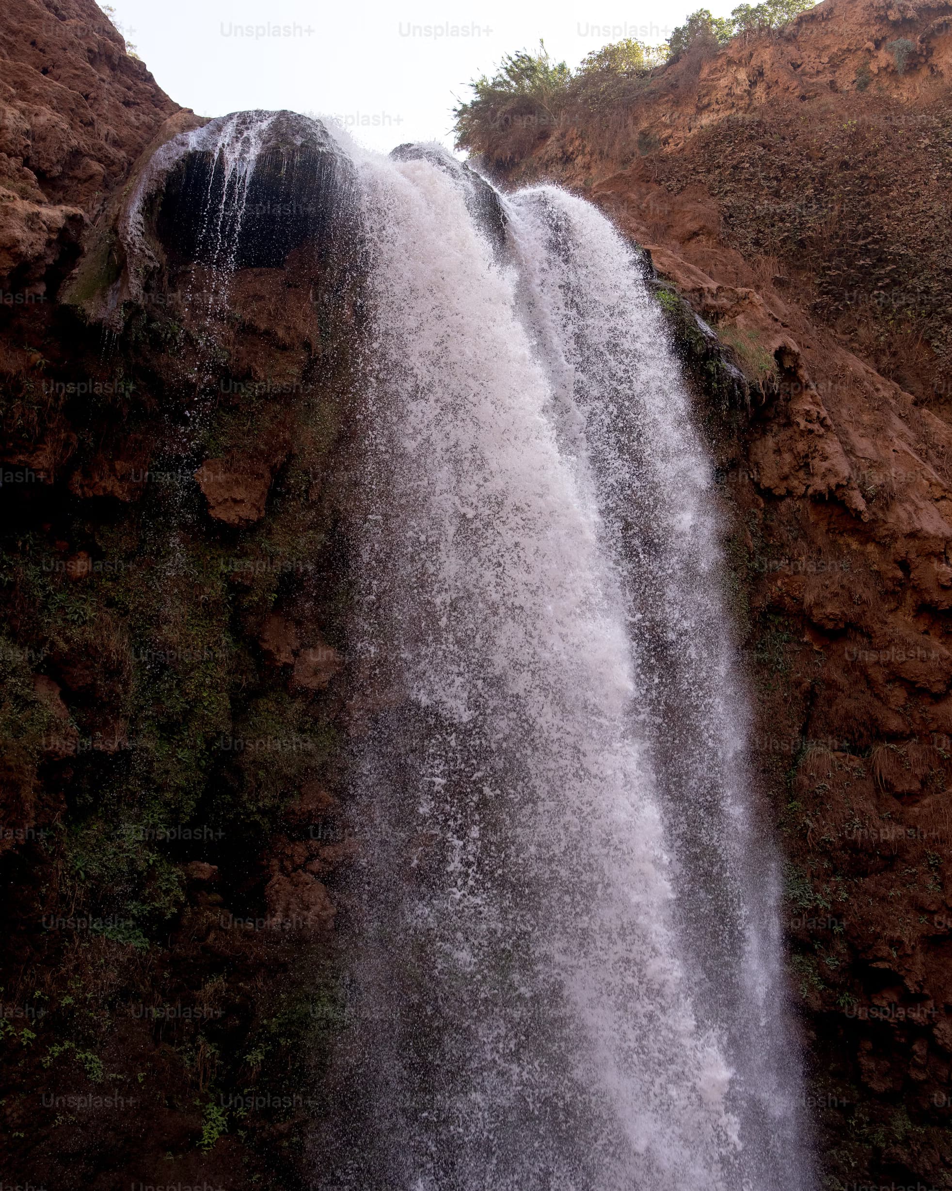 Jog Falls during the monsoon season