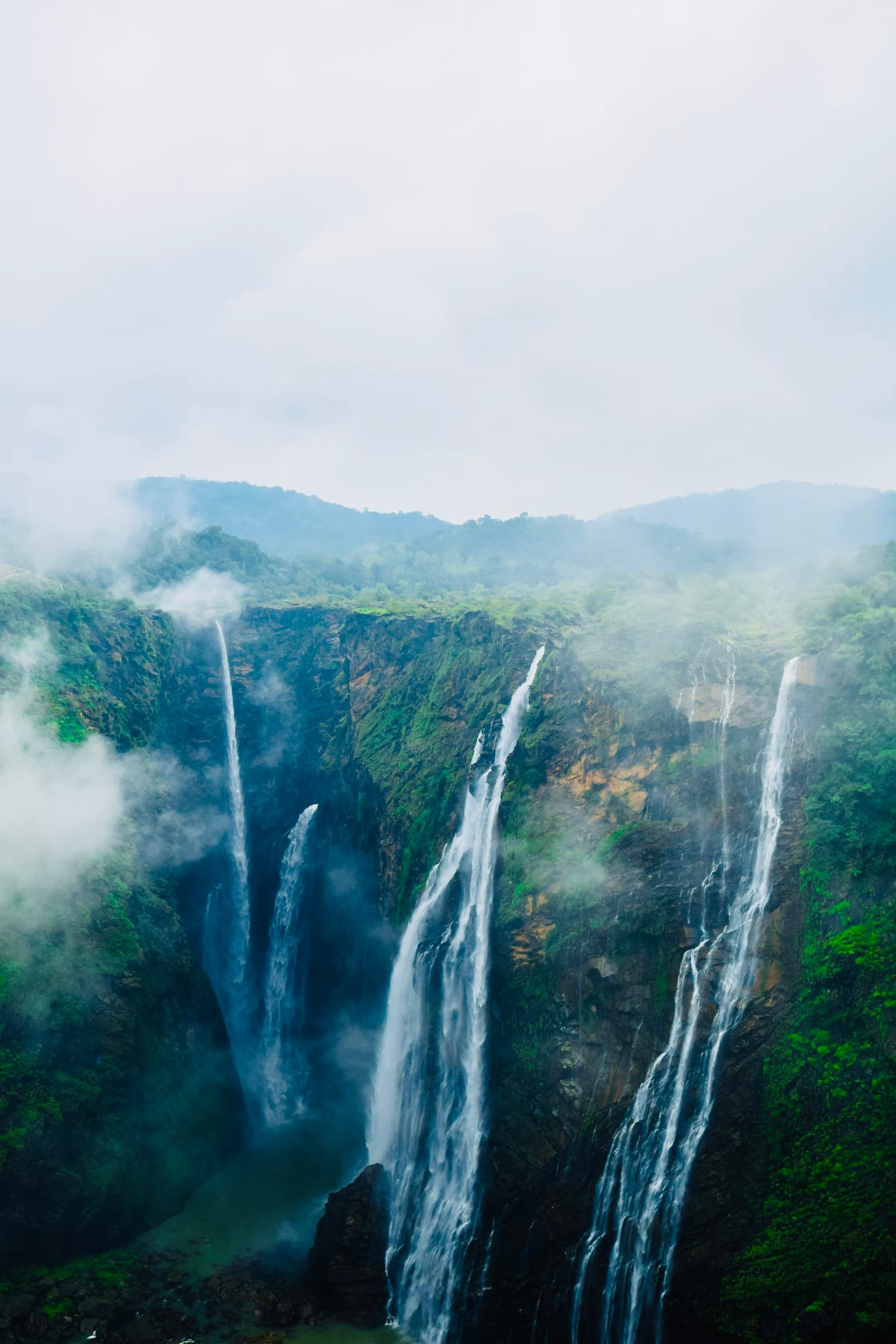 Scenic landscape of Jog Falls