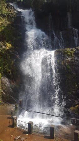 Serene Pandikuzhi waterfall in Kerala