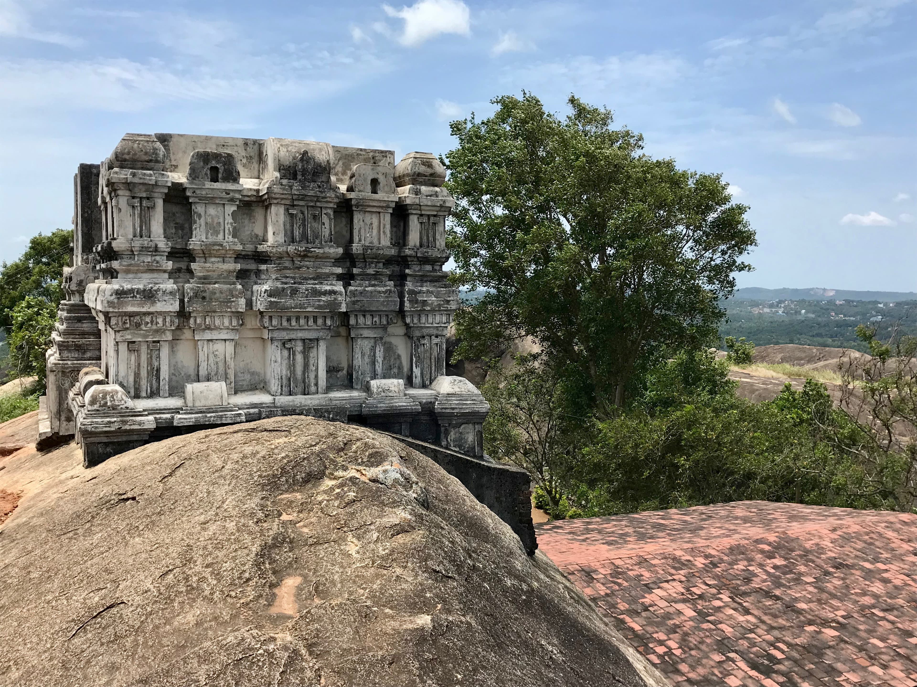 Fort view of Chitharal Jain Monuments