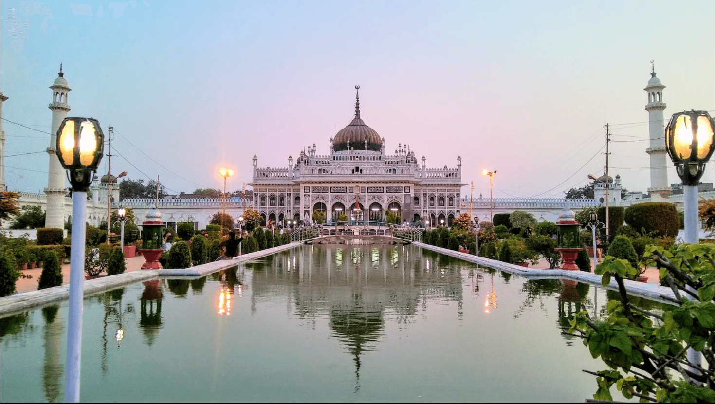 Chota Imambara in the evening