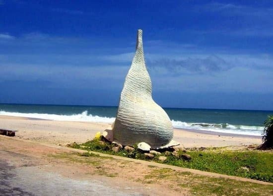 View of Sanguthurai Beach