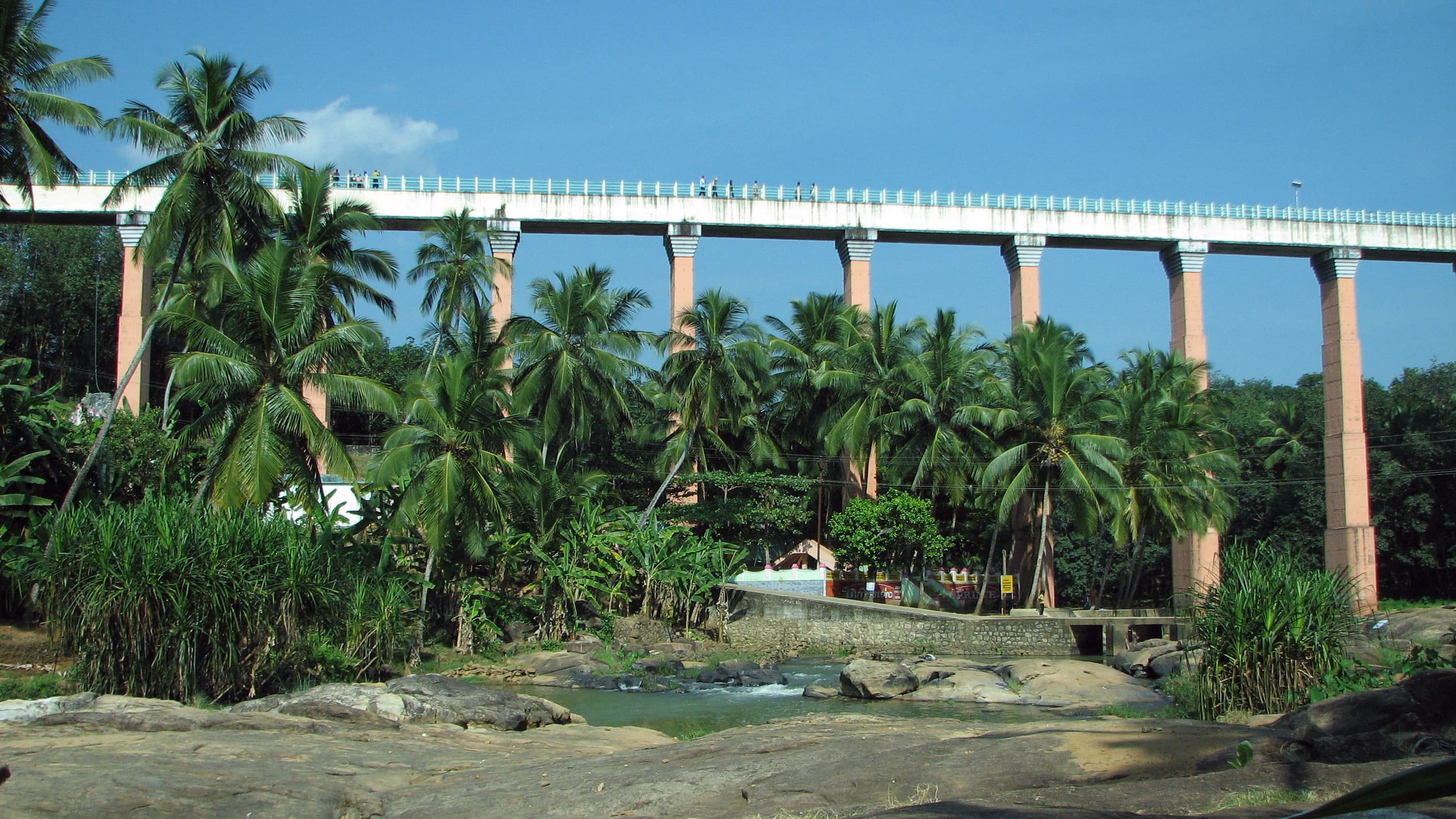 Mathur Aqueduct bridge view 