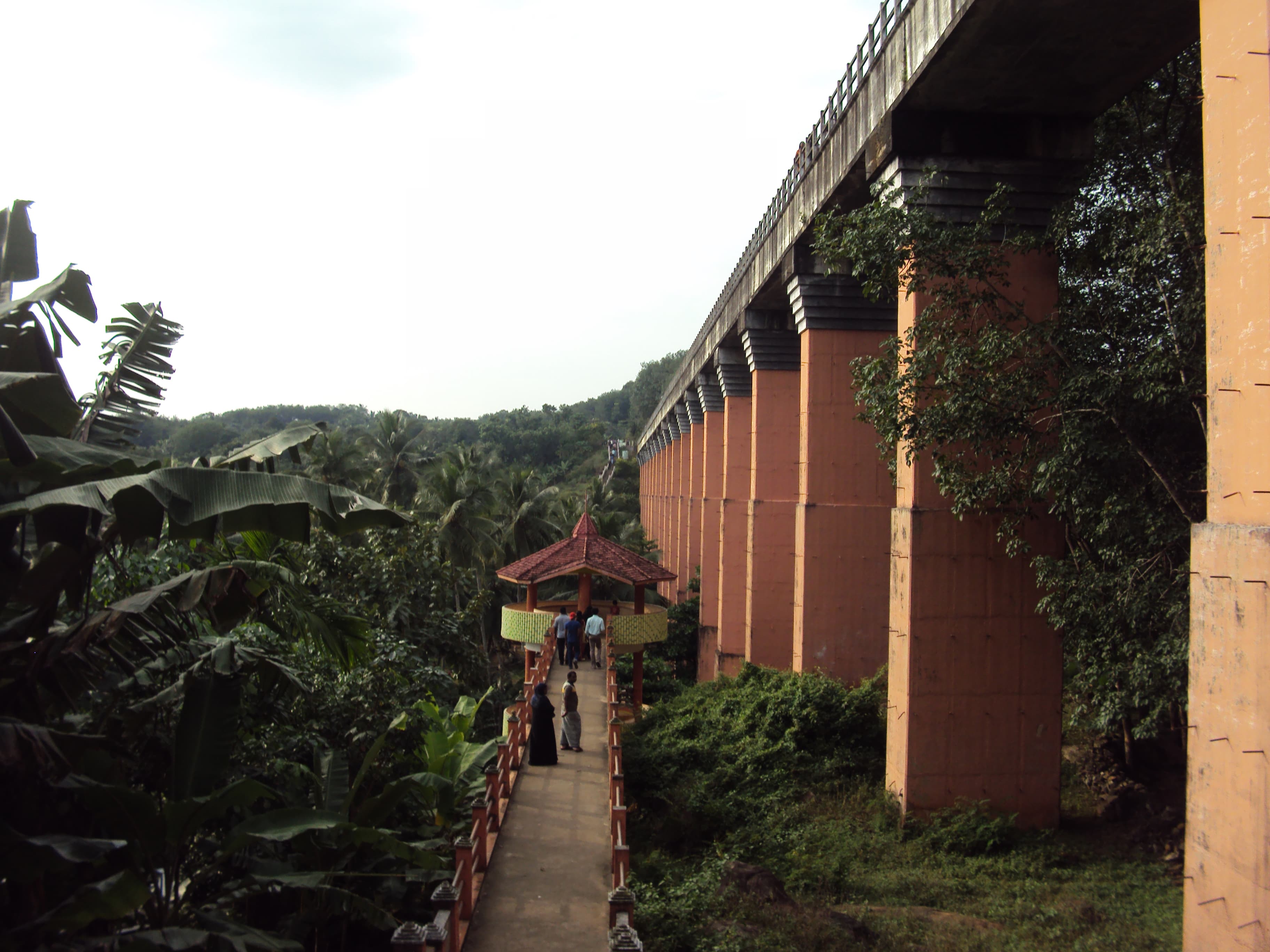 Side view of Mathur Aqueduct