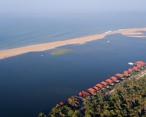 View of Poovar Island