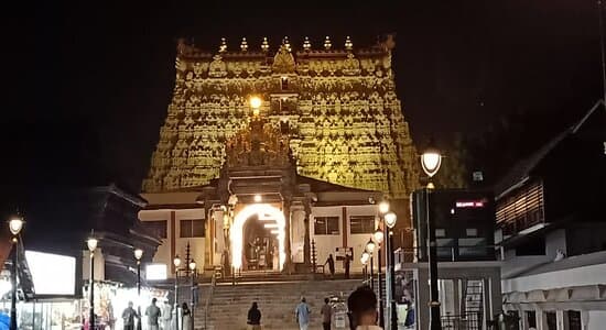 Entrance to Sree Padmanabhaswamy Temple