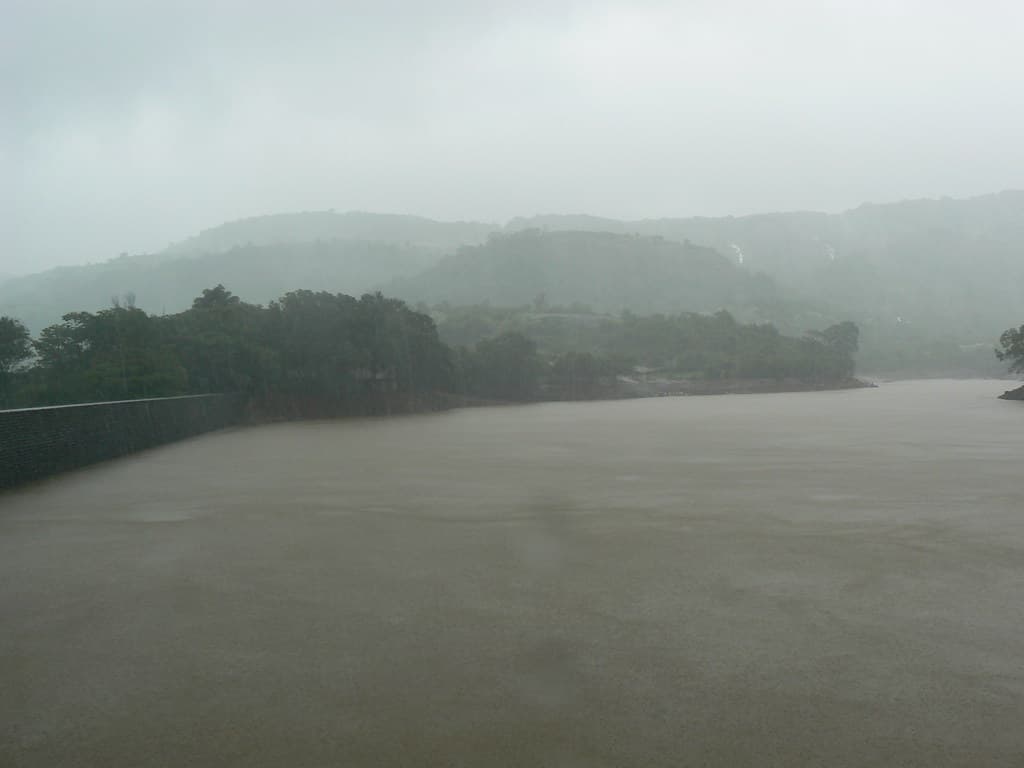 Tranquil waters Bhushi Dam