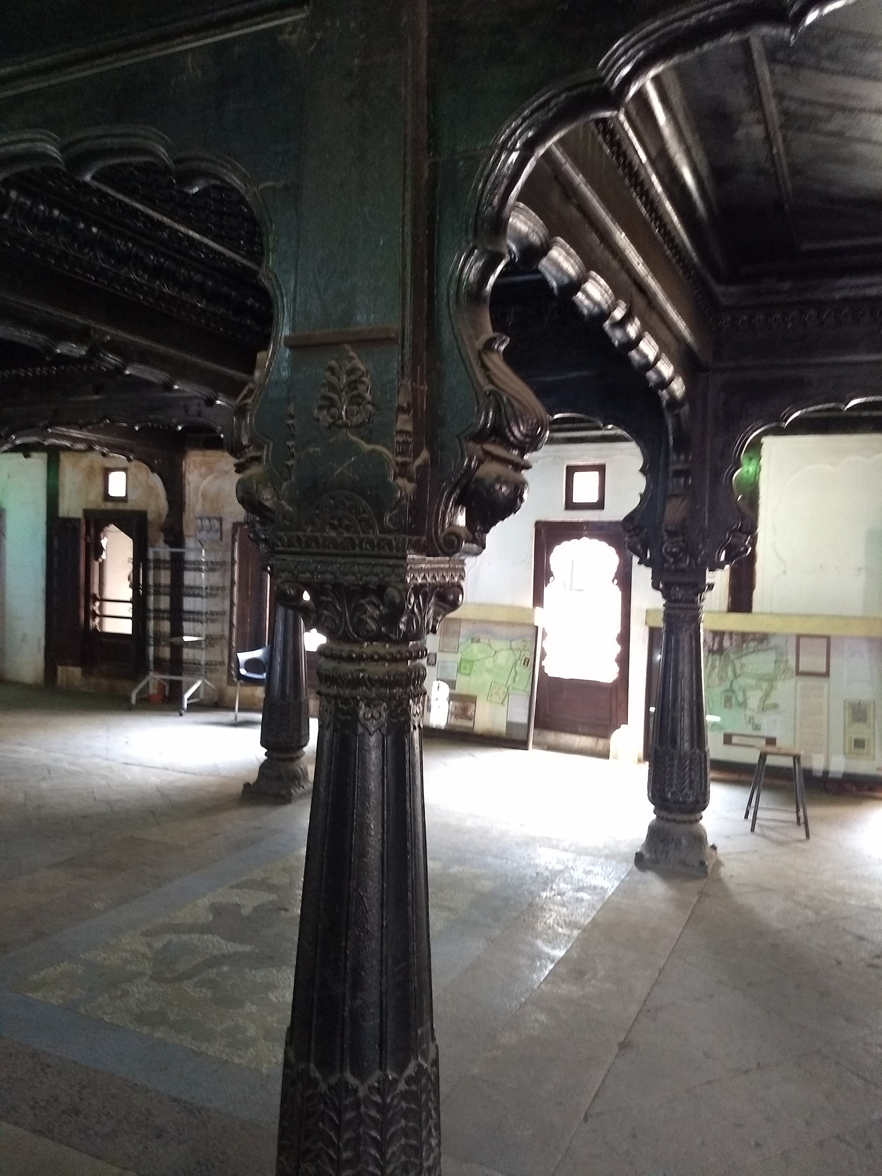 Inside the Vishrambaug Wada