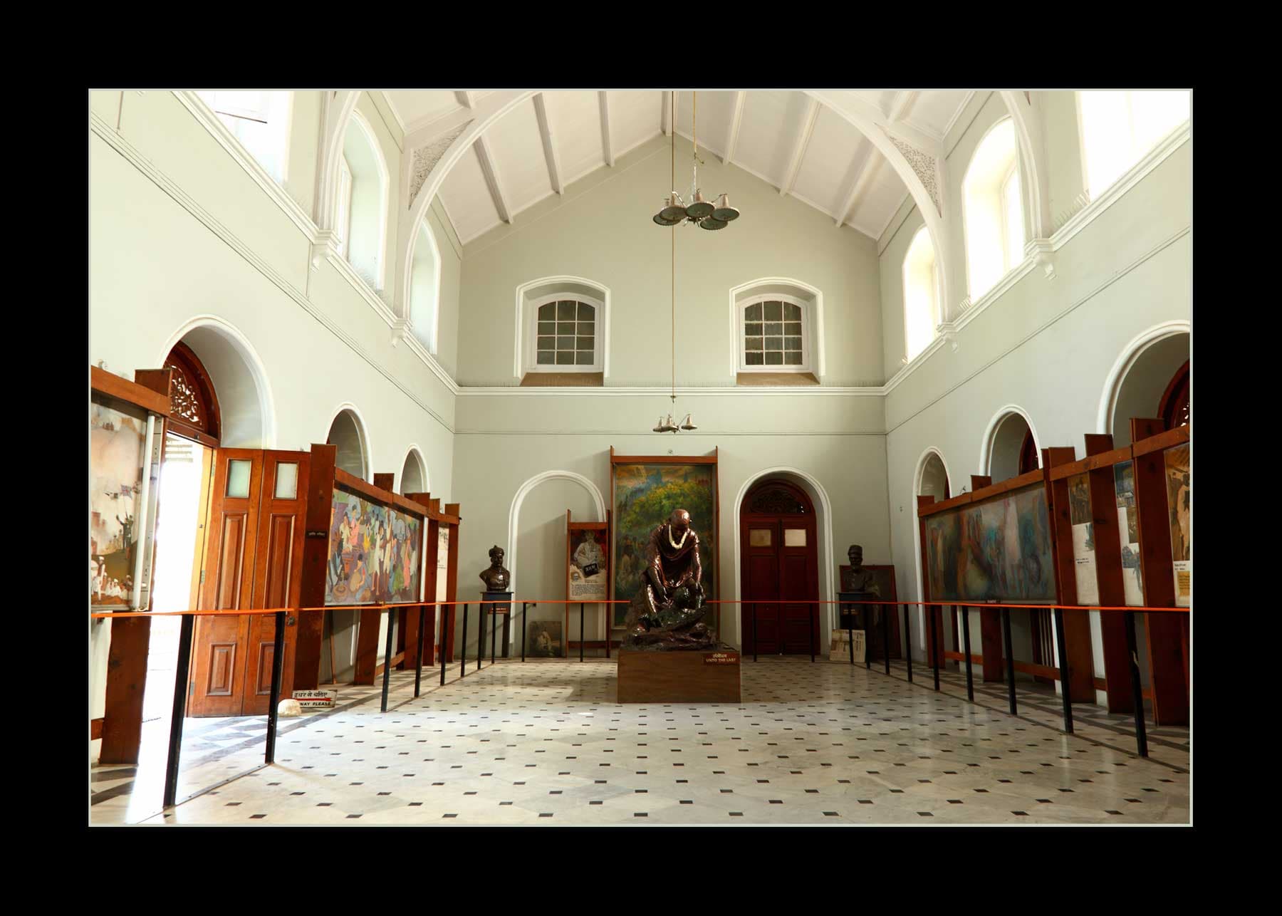 Inside the Aga Khan Palace