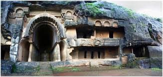 Bhaja Caves rock formations