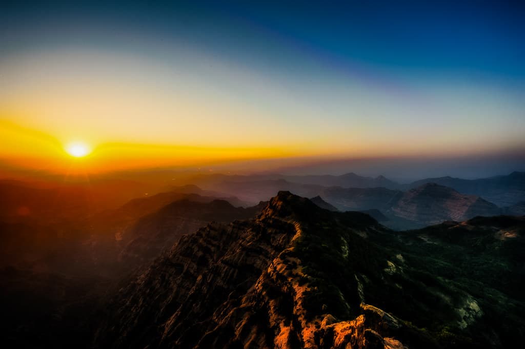 Arthur Seat Sunset view