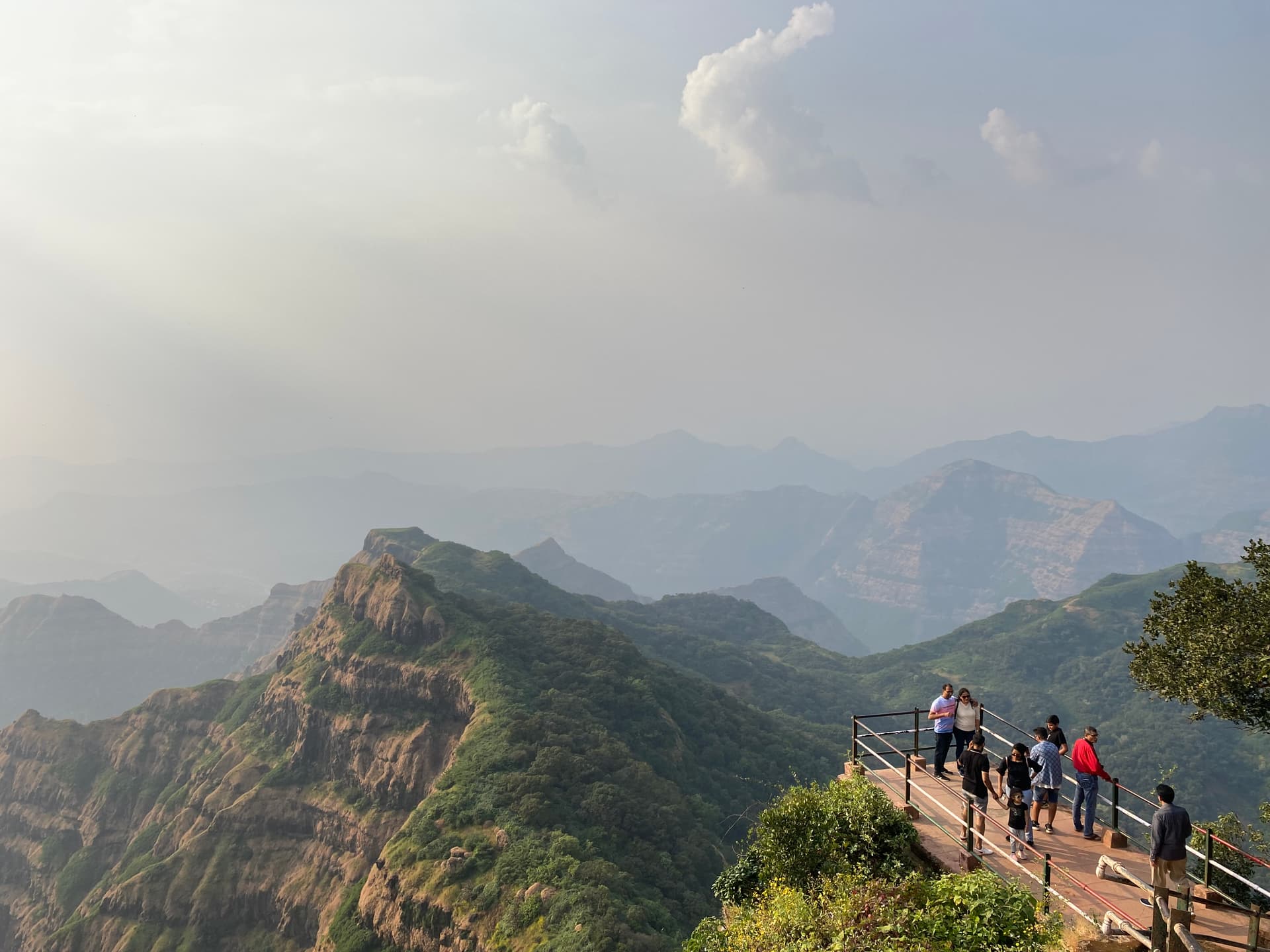 Majestic cliffs and valleys of Arthur Seat viewpoint