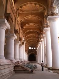 Columns at Thirumalai Nayak Palace