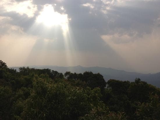 Scenic vista from Mumbai Point in Mahabaleshwar