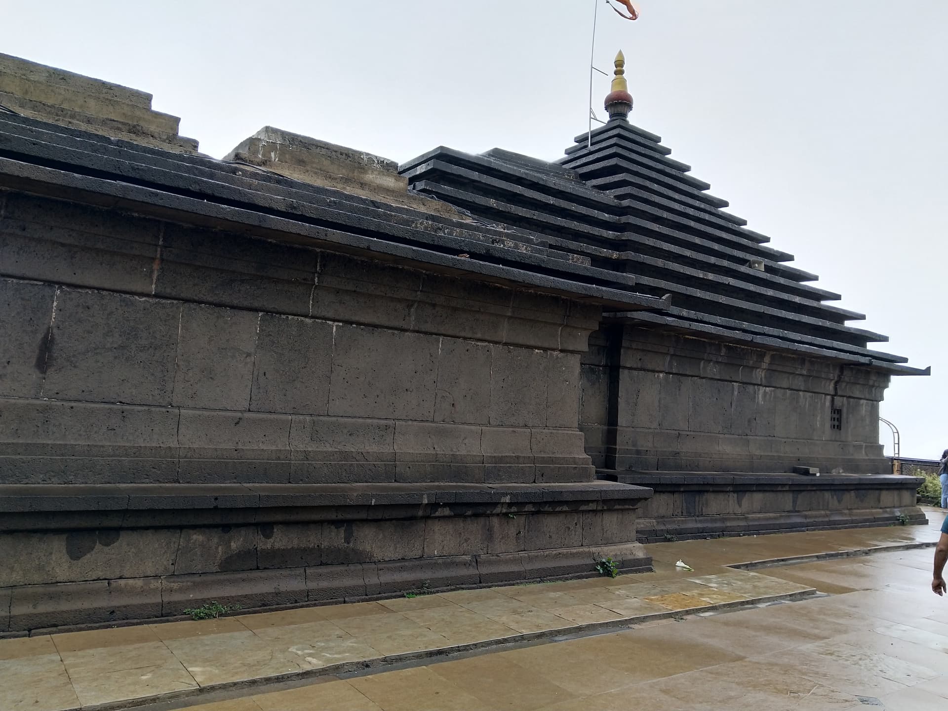 Exterior view of Mahabaleshwar Temple with intricate design