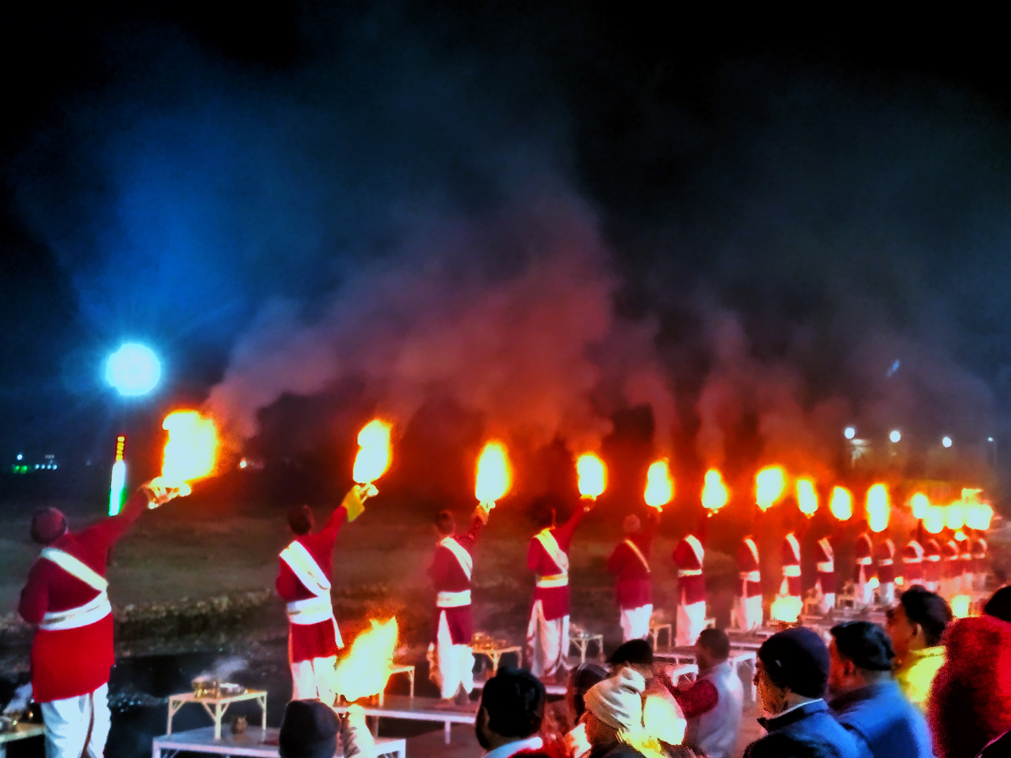 Aarti at Triveni Ghat