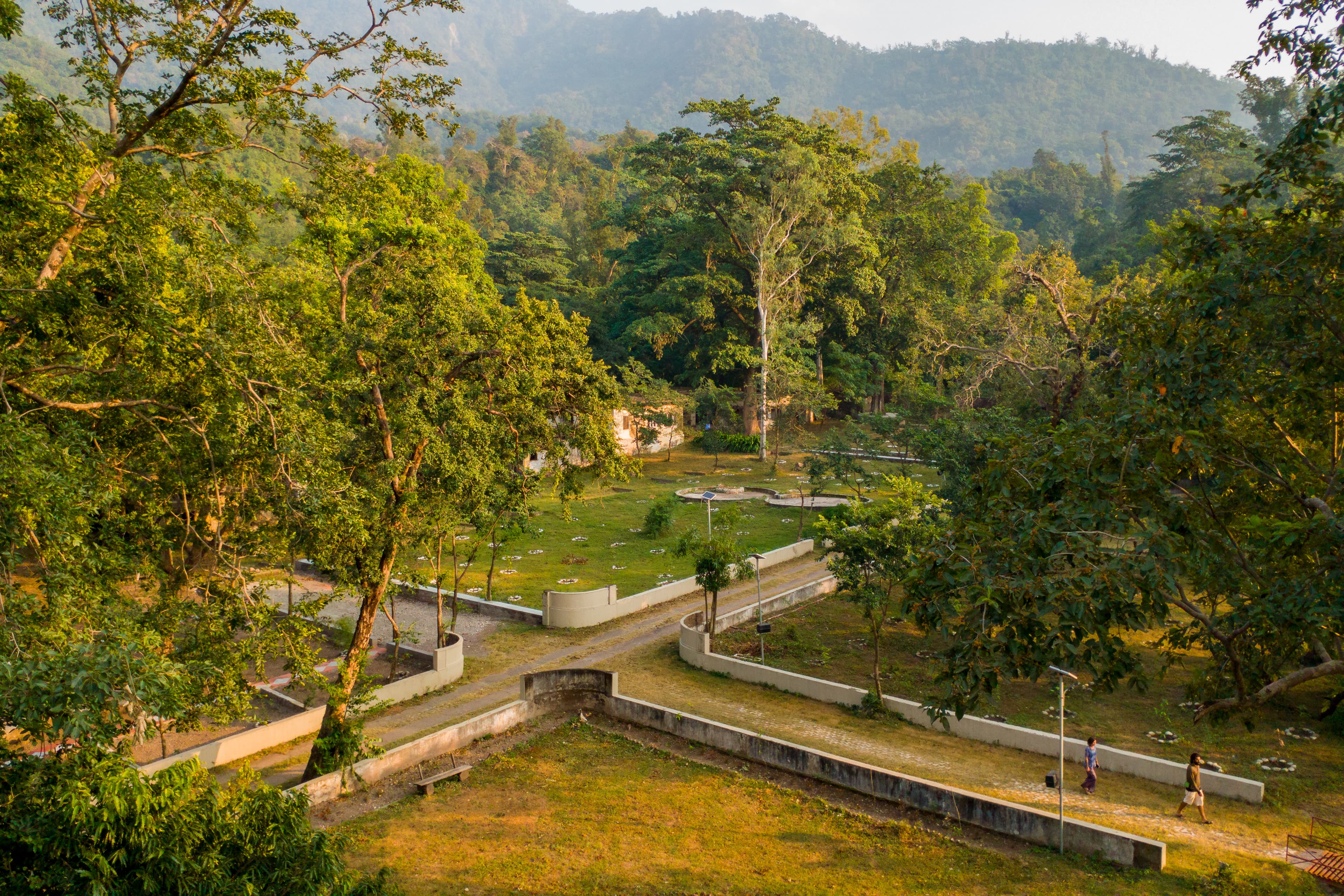 Beatles Ashram Aerial View