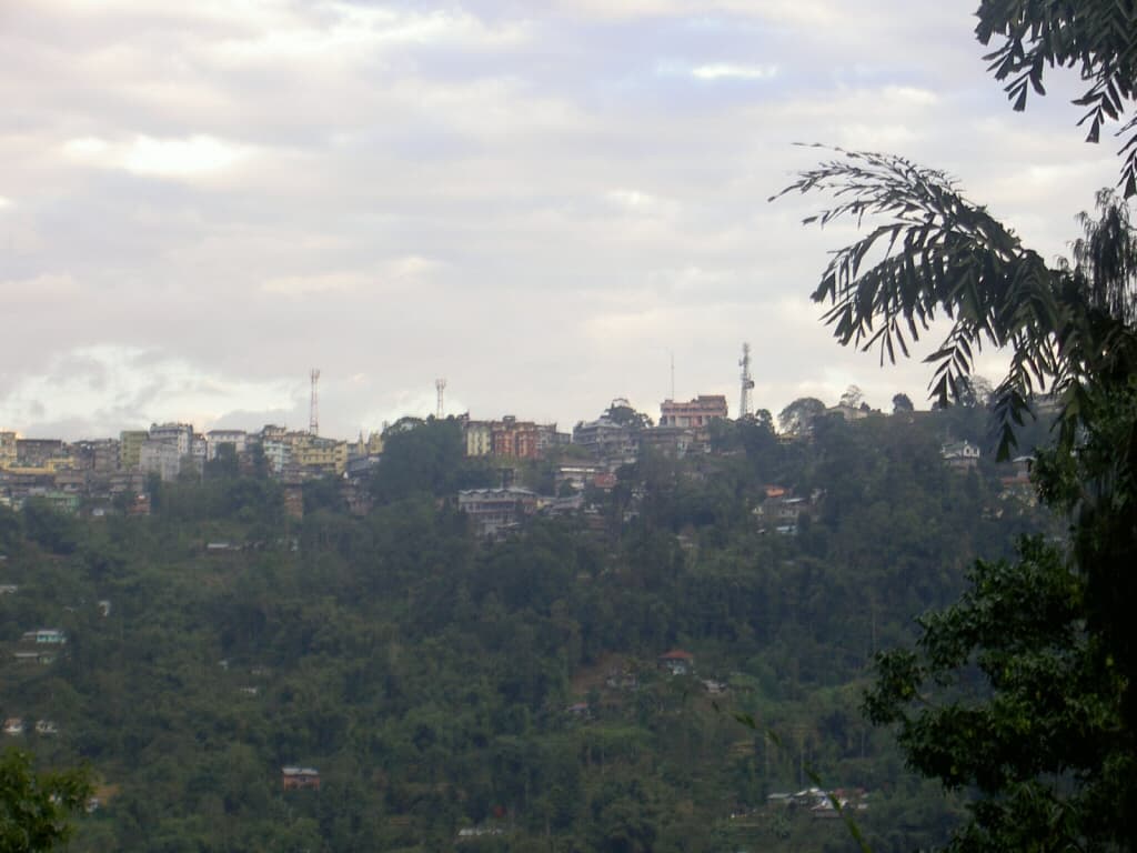 Cloudy day view from 7th Mile View Point