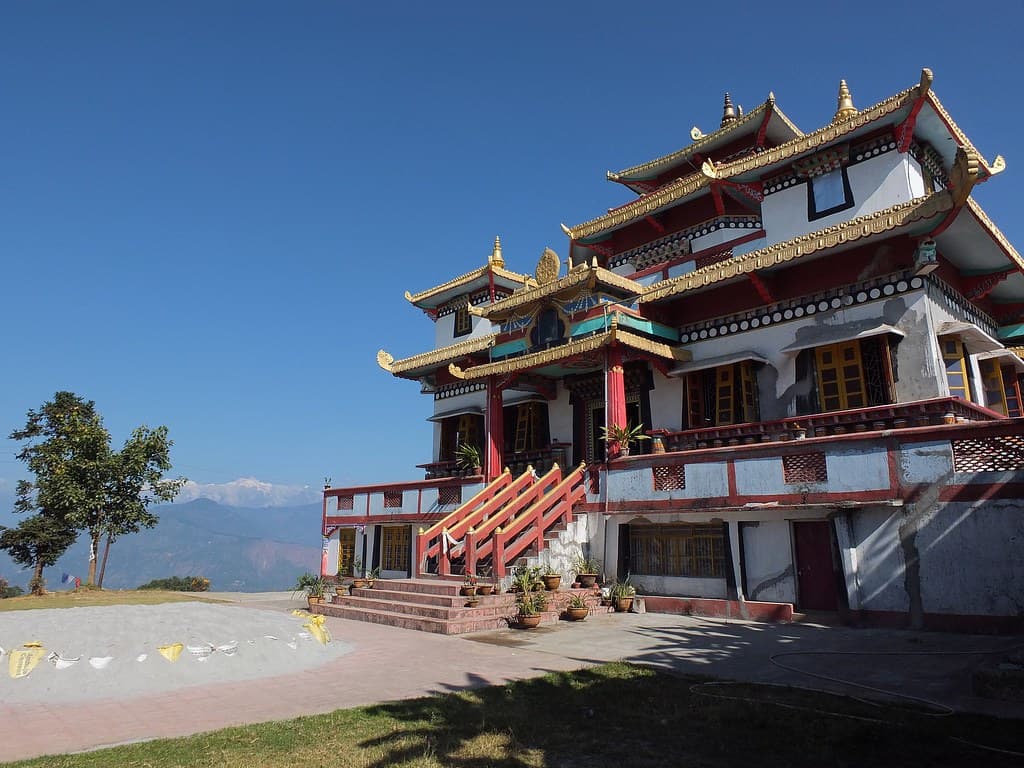 Full view of Monastery in Durpin Dara Hill